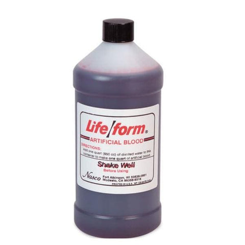 Nasco Healthcare, Inc Life/form Artificial Blood For IV Training Red Venous 1qt Each - LF00845