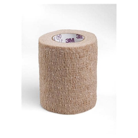 3M Medical Products Bandage Coban Wrap Elastic 3"x5yd LF Sterile Tan 24/CA - 2083S