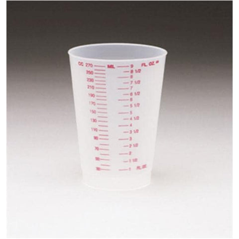 Medegen Medical Products, LLC Tumbler Intake Glass 9oz Opaque 500/Ca - 02068A