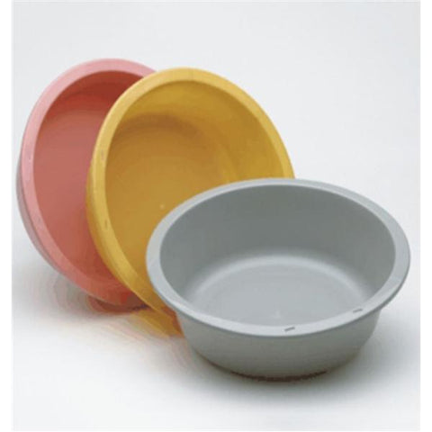 Medegen Medical Products, LLC Basin Wash 5qt Polypropylene 3-9/10x12" Dusty Rose Each, 50 Each/CA - H350-10