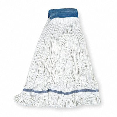 Clamp Quick Change Side-Gate Cotton String Wet Mop Head White