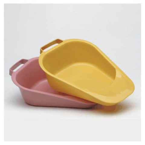 Medegen Medical Products, LLC Bedpan Fracture 1.1qt Dusty Rose Plastic Female With Handle Each, 50 Each/CA - H100-10