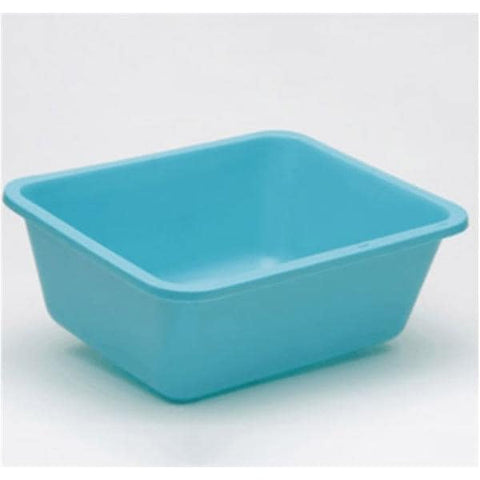 Medegen Medical Products, LLC Basin Wash 7-1/2qt Polypropylene 5x12-3/5x10" Blue Each - 47