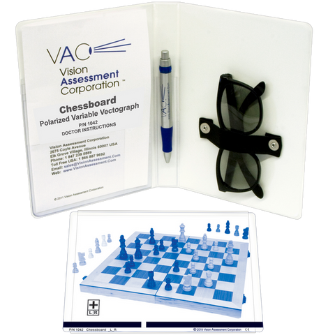 CHESSBOARD POLARIZED VARIABLE VECTOGRAPH