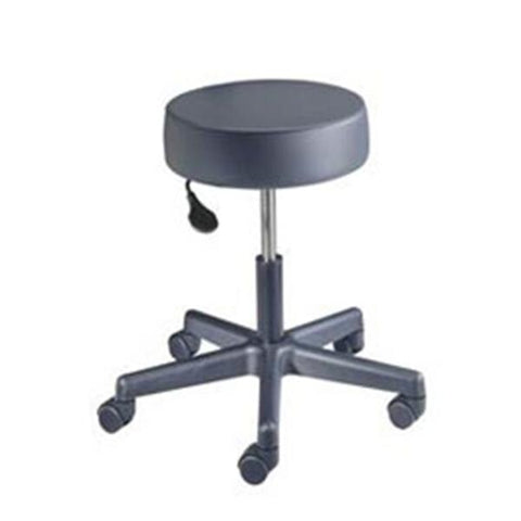 Brewer Company Stool Exam Value Plus Black Casters Backless 5 Leg Each - 22500-US393