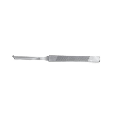 Miltex Osteotome Bone Surgical Silver 7" Single Guard/Right Stainless Steel Each - Integra Miltex - 21-228
