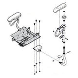 Midmark Corporation Arm Field Installed For 75L Power Exam Table 1/Pr - 9A328002