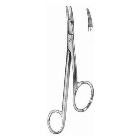 Hermann Medizentechnik Holder Needle Gillies 6-1/4" Curved Stainless Steel Each - H-1121