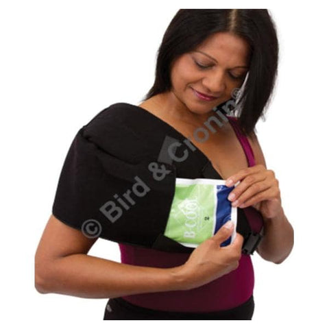 Bird & Cronin Wrap Cold Therapy B-Cool Shoulder Blue Universal 13x11" Each - 0814-3391