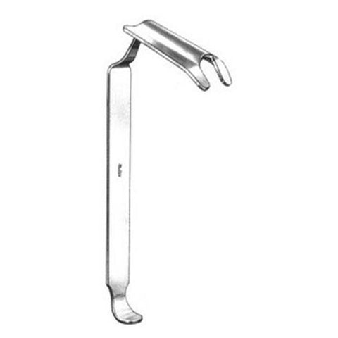 Miltex Retractor Tongue 1-1/2x3-3/4" #5/Left Stainless Steel Each - Integra Miltex - 2-143