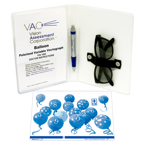 BALLOON POLARIZED VARIABLE VECTOGRAPH