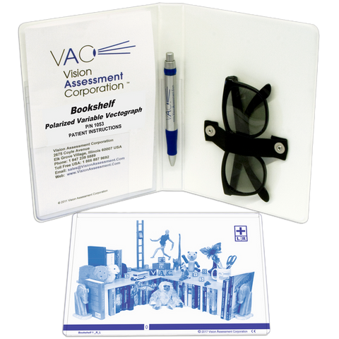 BOOKSHELF POLARIZED VARIABLE VECTOGRAPH