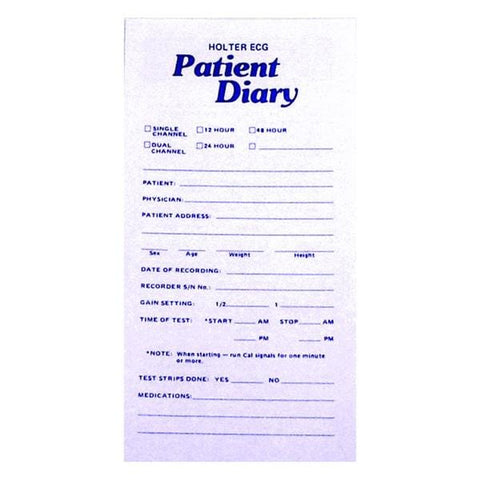 Spectrum Microgon Booklet tracking Patient Diaries 100/Package - 5508