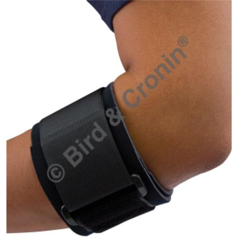 Bird & Cronin Support The Volley Tennis Elbow 1/8" Neoprene Black Universal 6/Bx - 8147430