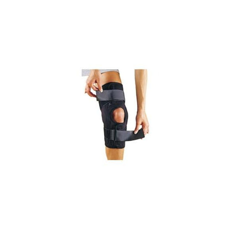 Hely & Weber Brace Orthosis Knapp No Swet Knee Elastacized Straps Black Size 12" Small Each - 7656-BLK-S
