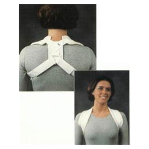 Bird & Cronin Brace Comfor Adult Clavicle Felt White Size X-Large Each - 0814-1235