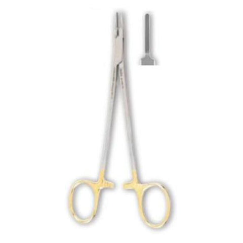 Miltex Holder Needle Ryder 8" Serrated Jaw Tungsten Carbide Each - Integra Miltex - 8-105TC
