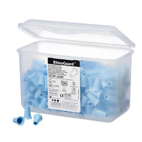 Summit Medical Tip Cover Atomizer Rhinoguard Blue 250/Bx - SP-30250
