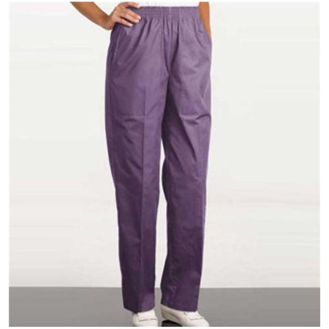 Fashion Seal Scrub Pant Womens Large Sugar Plum Each - 7518-L