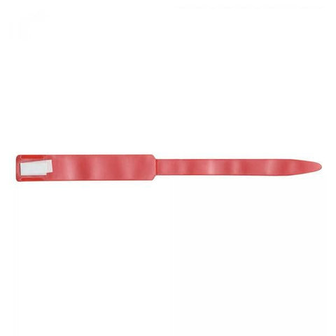 Precision Dynamics Corp. Wristband Identification Soft Lock Colorguard Vinyl Red Adult 250/Bx - 651-16-PDJ