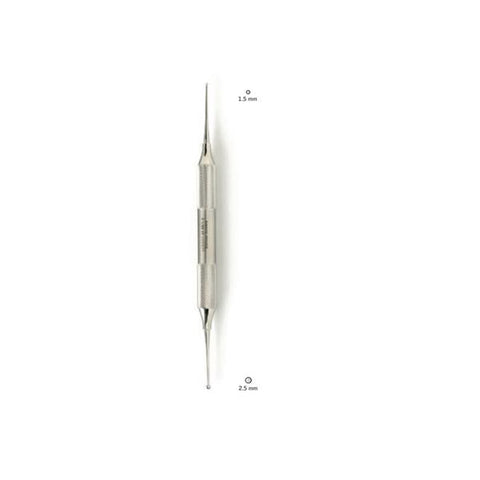 Derron Surgical Instruments Curette Podiatry Excavator DE Comfort Grip 7" #94 1.5/2.5mm Tip SS W/ Hl Each - 42-88/1-3