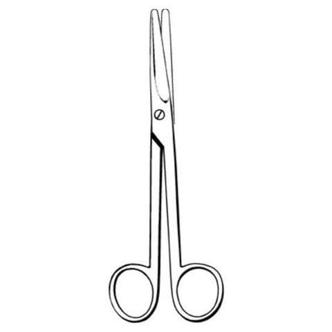 Sklar Instruments Scissors Dissecting Mayo Econo 6-3/4" Blunt/Blunt Smooth Straight SS Disp 12/Bx - 21-321