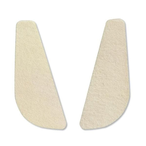 Hapad, Inc Wedge Posting 701 Hl White/Brown Sz OSFA 1/8.25" Height Reversible 1/Pr - PW