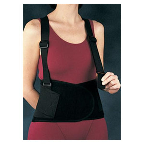 Bird & Cronin Belt Patient Lift Extensor Lumbar Nylon Mesh Black Size Small Each - 0814-3032