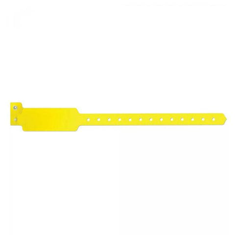 Precision Dynamics Corp. Wristband Identification Sentry SuperBand Poly Yellow Adlt/Ped Write On 500/Bx - 5070-14-PDM
