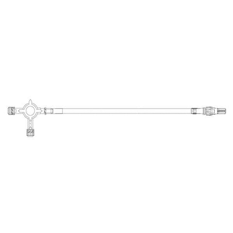 Icu Medical, Inc IV Extension Set Secure Lock 32" Option-Lok Male Adapter Primary Infusion 48/Ca - 19116-28