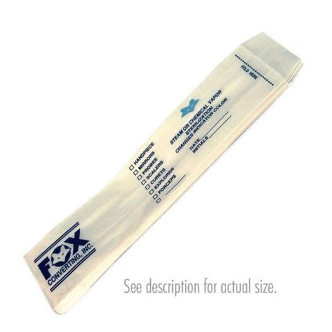 Fox Converting Inc Bag Sterilization ACE 2.5 in x 10 in White 1000/Bx - 150000103