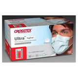 Crosstex International Mask Ultra SecureFit Anti-Fog ASTM Level 3 White 40/Bx, 40 BX/CA - GCFCXSF