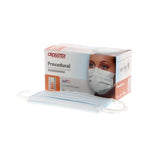 Crosstex International Mask Procedure ASTM Level 2 Pleated Blue Size 50/Bx, 40 BX/CA - GCPBL