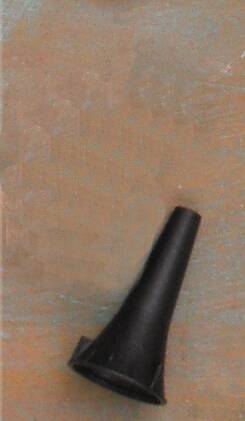 ADC American Diagnostic Corp Ear Speculum Plastic Black 4.25 mm Disposable