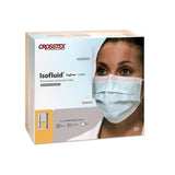 Crosstex International Combination Mask / Shield Procedure Isofluid ASTM Level 1 Blue 25/Bx, 16 BX/CA - GCIPWB