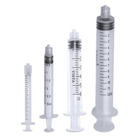 Vista Apex Syringe 3cc Luer Lock _ 100/Bg, 12 BG/CA - 316030