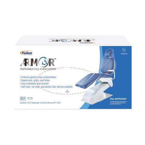 Pac Sleeve Chair 29 in x 80 in Full 125/Bx - Dent, Inc - 111