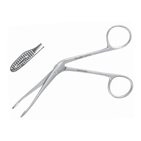 Miltex Forcep Dressing Hartman Meister-Hand 5" 2.5x6mm Jaw Serrated Stainless Steel Each - Integra Miltex - MH19-410