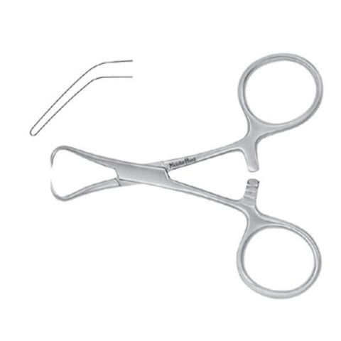 Miltex Clamp Towel Backhaus Meister-Hand 5-1/4" Stainless Steel Each - Integra Miltex - MH7-506