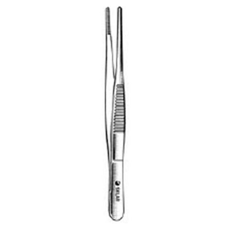 Sklar Instruments Forcep Dressing Sklarlite XD 4-1/2" Serrated Straight Stainless Steel Each - 23-2834