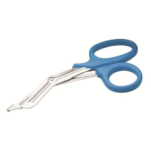 American Diagnostic Corp. Shears EMT Utility Medicut 7-1/4" Ofst/Blnt/Sfty Tp Serr/Rzr Angled SS/PP Each - 320B