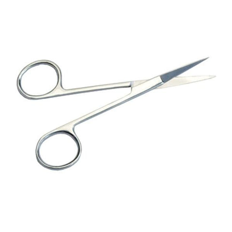 Graham Scissors Iris 4-1/2" Straight Stainless Steel Each - Field/Everest &Jennings - 2652