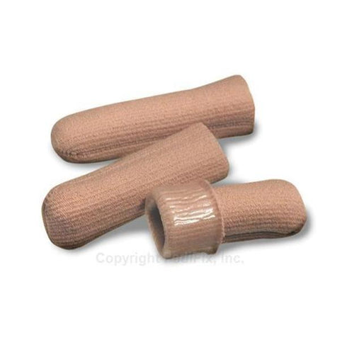 Pedifix, Inc Cap Protector Visco-Gel Dgtl Ribbed Knit/Mineral Oil Smls Beige Sz Sm/Md 6/Pk - 1053