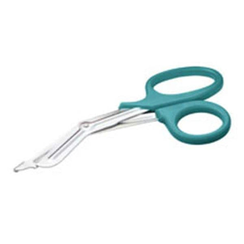American Diagnostic Corp. Shears EMT Utility Medicut 7-1/4" Ofst/Blnt/Sfty Tp Serr/Rzr Angled SS/PP Each - 320TL