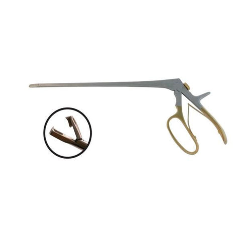BR Surgical, LLC Biopsy Punch Cervical Tischler-Morgan Gold Series 9-3/4" 3x7mm Bite SS Rsbl Each - BR70-62101G