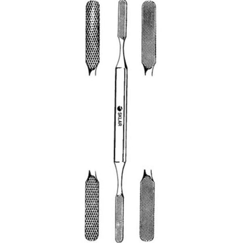 Sklar Instruments Raspatory Fomon 8-1/2" Straight Fine Tip Stainless Steel Each - 40-9688