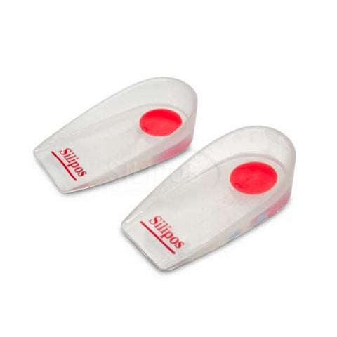 Silipos Cup WonderCup Heel Silicone Men 5-7/Women 6-9 Red Size Medium Each - 4505