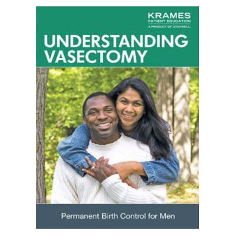 Krames Communications Booklet Educational Understanding Vasectomy Eachch - 11970