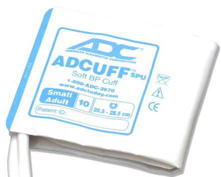 ADC American Diagnostic Corp Adcuff Blood Pressure Cuff Adult Arm Small 20.5-28.5 cm Nylon