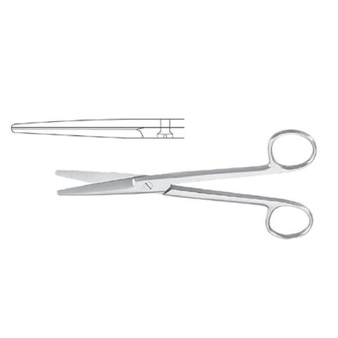 Miltex Scissors Dissecting Mayo Meister-Hand 5-1/2" Beveled Straight Stainless Steel Each - Integra Miltex - MH5-120